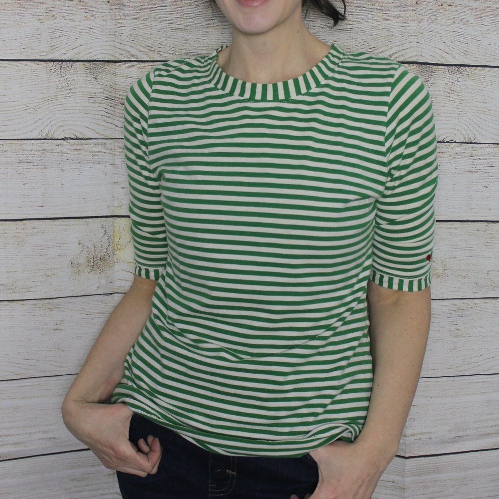 Luella for Target Striped Short Sleeve Che…